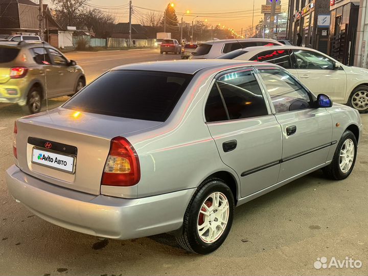 Hyundai Accent 1.5 МТ, 2006, 200 000 км