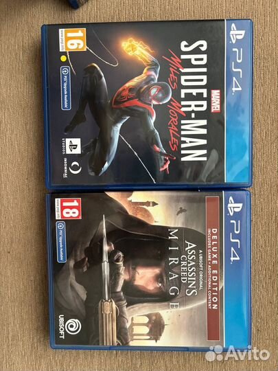 Игры (диски) на PS4