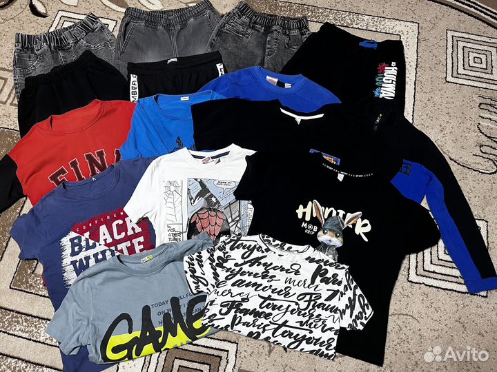 Одежда пакетом для мальчика 128-140