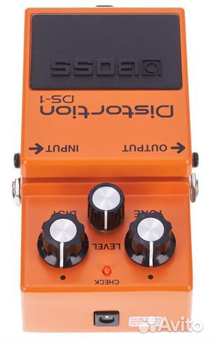 Педаль эффектов boss со шнуром
