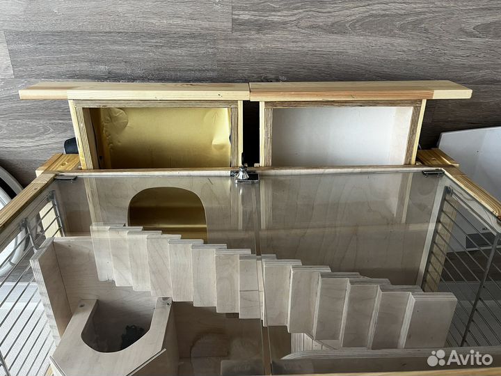 Клетка витрина для грызунов