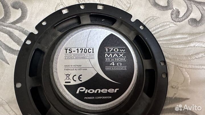 Динамики Pioneer TS-170CI