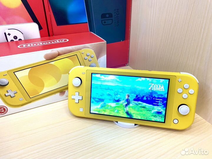 Новый прошитый Nintendo switch lite