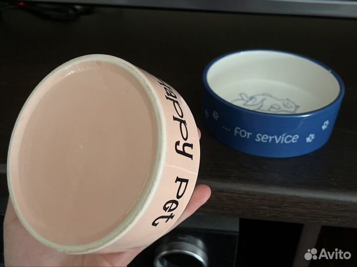 Миски для кошек керамические