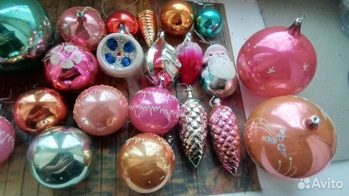 Советские новогодние игрушки