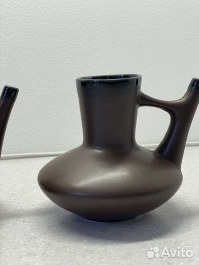 Оригинальные бокалы для вина глиняные