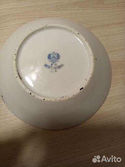 Кузнецовский фарфор тарелка