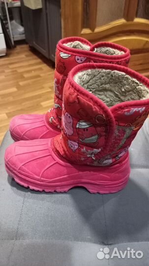 Сапожки для девочки р-р 33