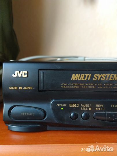 Видеомагнитофон jvc multi system и телевизор