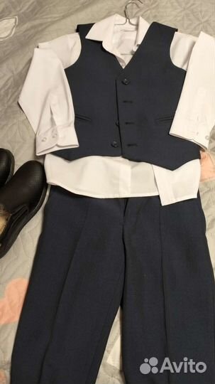 Школьный костюм для мальчика 122