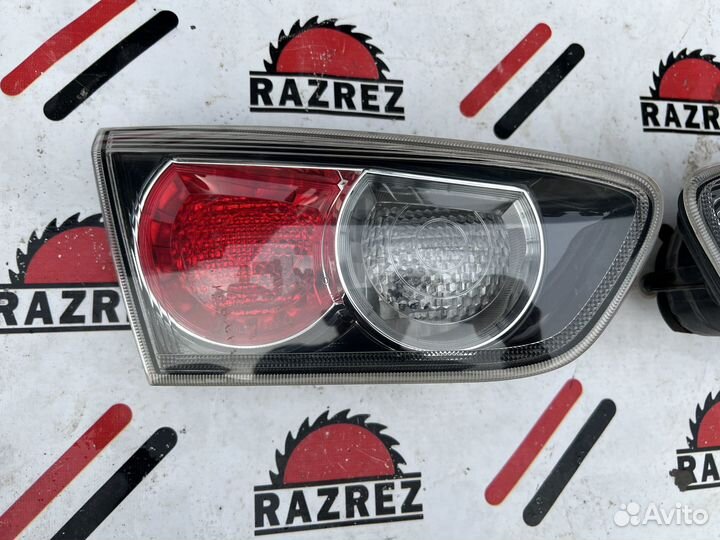 Задние фонари на mitsubishi lancer 10 рестайлинг