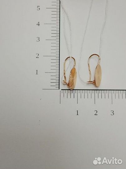 Золотые серьги