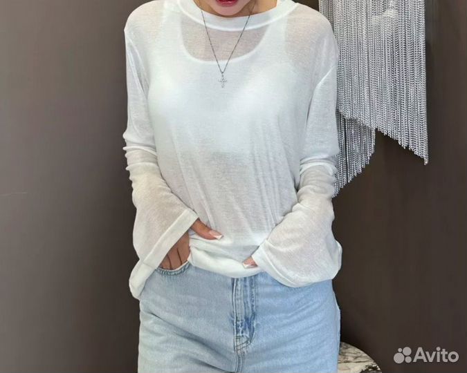 Лонгслив женский