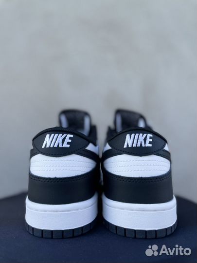 Кроссовки Dunk Low Retro Black/White Panda