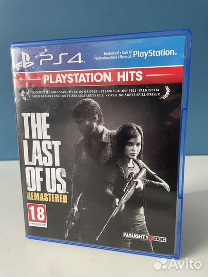 Игры ps4 NHL 18, Uncharted 4, The Last of Us