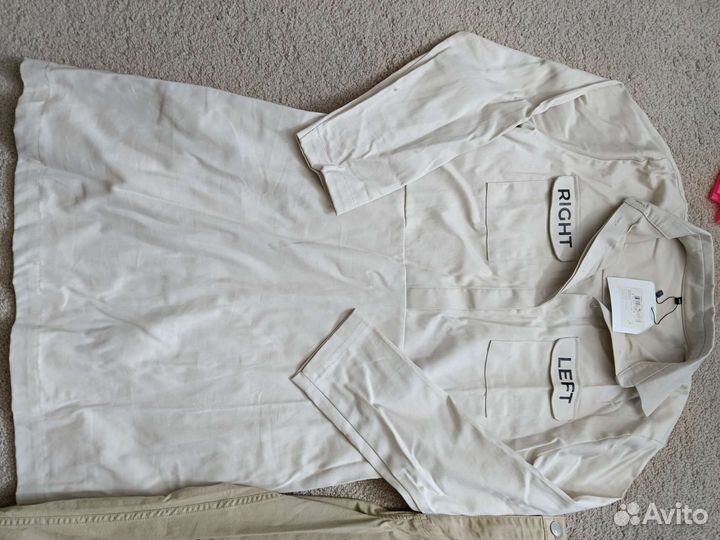 Пакетом новые вещи на 46 р