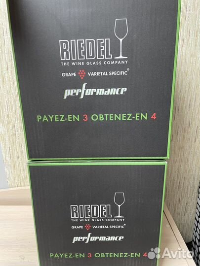 Бокалы для красного вина Riedel Performance