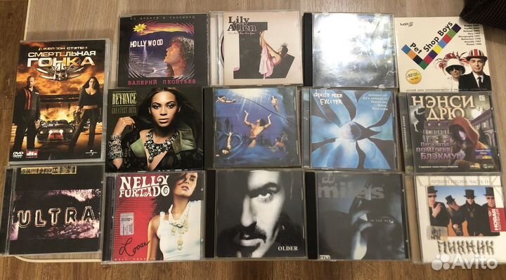 CD диски музыка разные