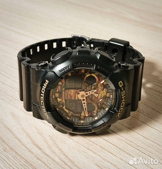 Часы casio g shock ga 100