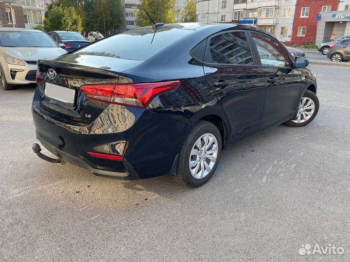 Hyundai Solaris 1.6 МТ, 2018, 109 000 км