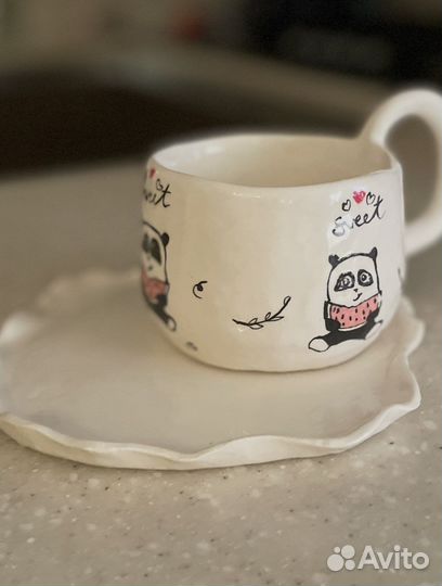 Керамическая кружка/ваза/идея с вашим рисунком