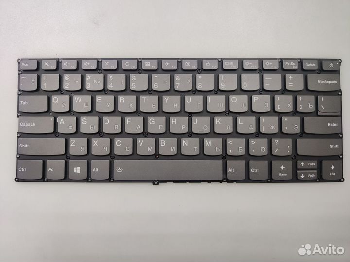 Клавиатура для ноутбука Lenovo 320S-13 серая