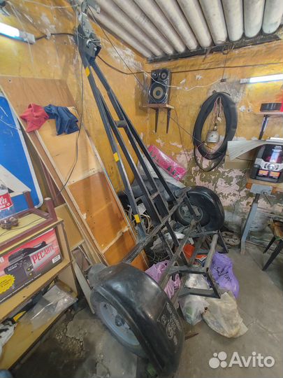 Мотоприцеп для кроссового мотоцикла