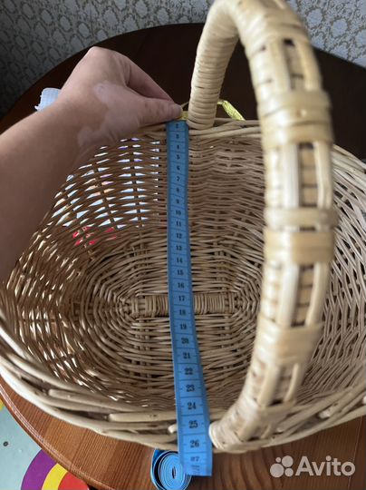 Корзина плетеная