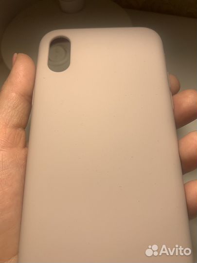 Новый Силиконовый чехол на айфон XS/S