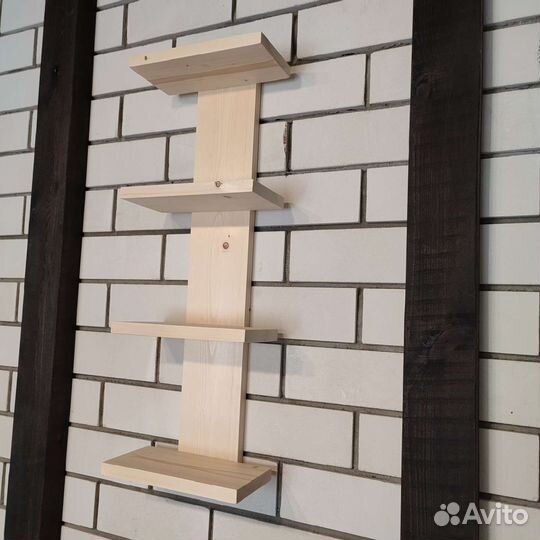 Полка настенная деревянная