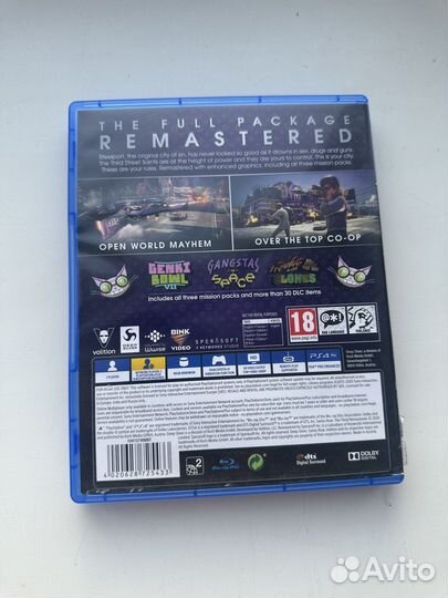 Saints row the third remastered ps4