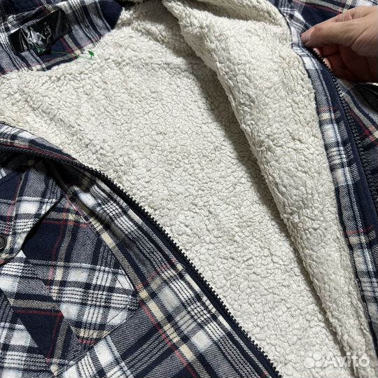 Рубашка с мехом мужская 4x4 L 50