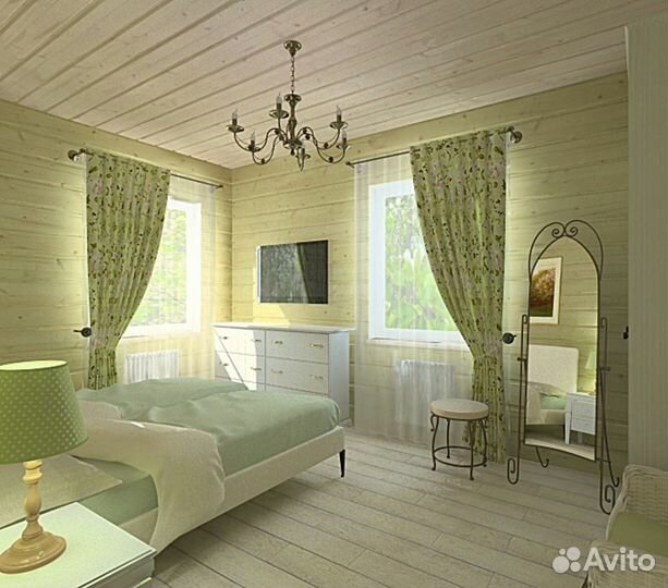 Брус обрезой хвоя 100x150x6000