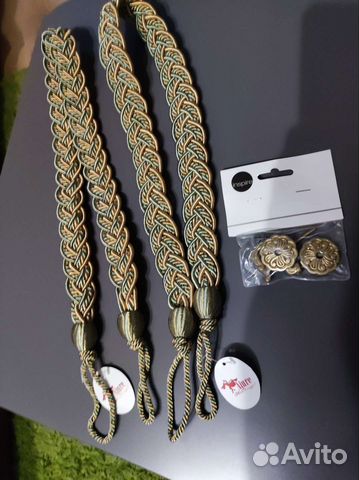 Держатели для штор новые с крючками