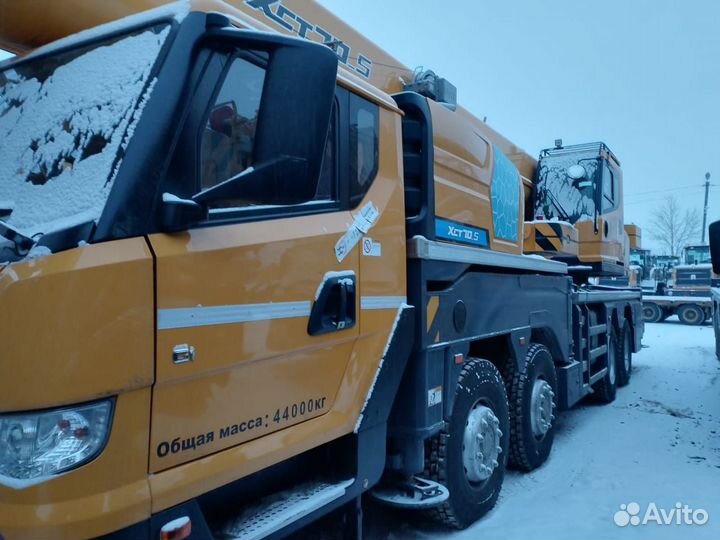 Аренда и услуги автокрана, 70 т, 44.5 м, с гуськом 16 м