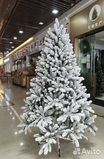 Елка заснеженная литая 180