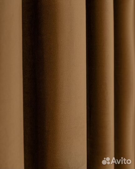 Комплект штор бархат Беллиссимо Тоффи