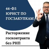 Юрист госзакупки расторжение суд иск 44 фз