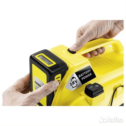Пылесос karcher WD1 Compact Battery Set 1.198-301