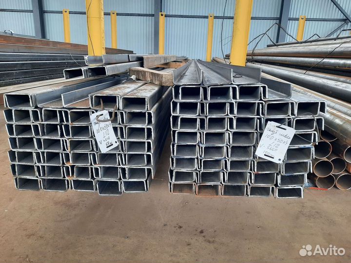 Швеллер гнутый 120х50х3 длина 12м Ст3