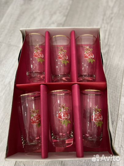 Хрустальные стаканы