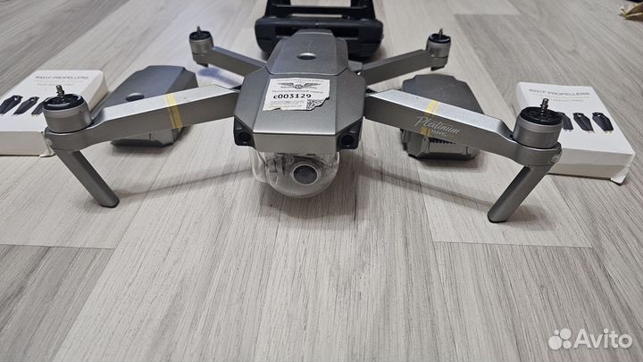 Квадрокоптер dji mavic pro platinum