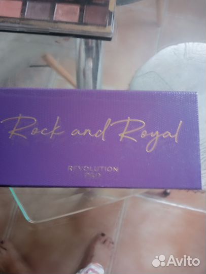 Палетка теней revolution pro rock and royal