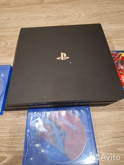 Sony playstation 4 pro с играми