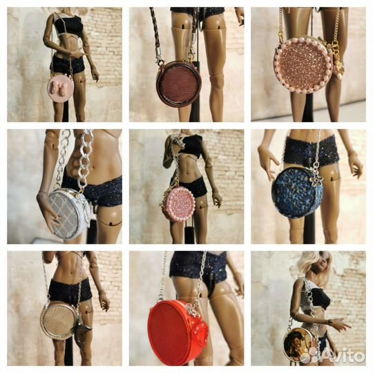 Сумки для барби, интегрити тойс, резиндоллс