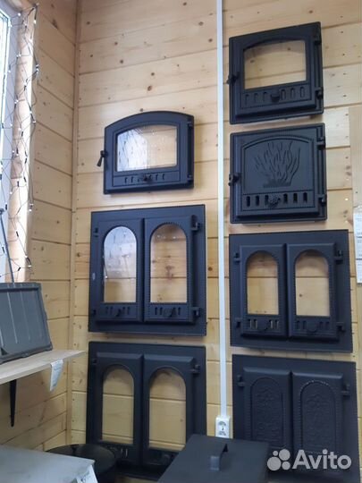 Чугунное литье, дверки и плиты для печей