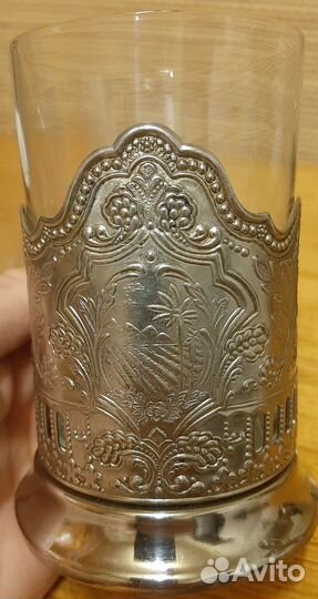 Подстаканники СССР мельхиор, алюминий