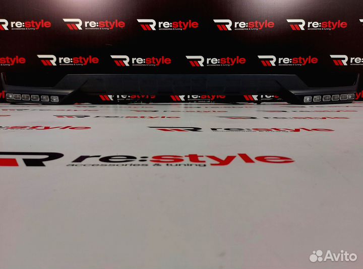 Губа передняя Mercedes-Benz G-Class AMG leepgu