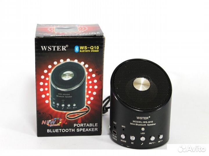 Колонки Bluetooth /USB/FM/microSD/AUX