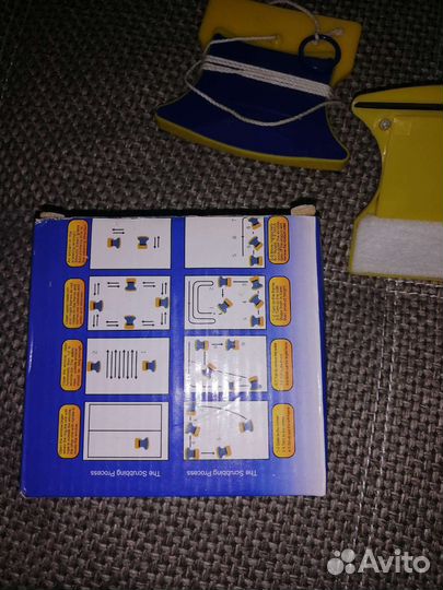 Магнитная щетка для мытья окон